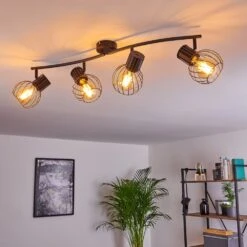 Kenia Deckenleuchte Grau, Schwarz, 4-flammig -Lampe Verkäufe kenia deckenleuchte h3378199 2