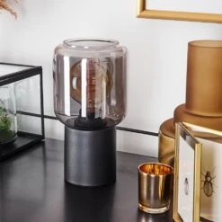 Keppoch Tischleuchte Schwarz, 1-flammig -Lampe Verkäufe keppoch tischleuchte h3396773 8