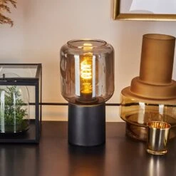 Keppoch Tischleuchte Schwarz, 1-flammig -Lampe Verkäufe keppoch tischleuchte h3396773 9