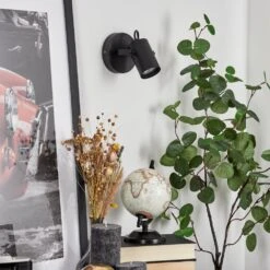 Kergus Wandleuchte Schwarz, 1-flammig -Lampe Verkäufe kergus wandleuchte h3618615 1