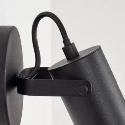 Kergus Wandleuchte Schwarz, 1-flammig -Lampe Verkäufe kergus wandleuchte h3618615 5