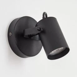 Kergus Wandleuchte Schwarz, 1-flammig -Lampe Verkäufe kergus wandleuchte h3618615 7