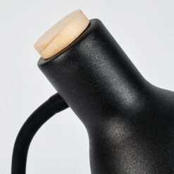 Kerzellec Tischleuchte Holz Hell, Schwarz, 1-flammig -Lampe Verkäufe kerzellec tischleuchte h3618745 5