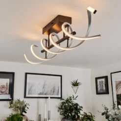 Khovet Deckenleuchte LED Schwarz, 1-flammig -Lampe Verkäufe khovet deckenleuchte h3680179 8