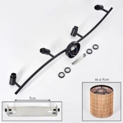 Kinnared Deckenleuchte Schwarz, 4-flammig -Lampe Verkäufe kinnared deckenleuchte h3788288 4