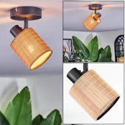 Kinnared Deckenleuchte Schwarz, 1-flammig