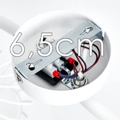 Koler Deckenleuchte Weiß, 2-flammig -Lampe Verkäufe koler deckenleuchte h3323595 16