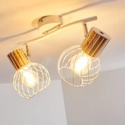 Koler Deckenleuchte Weiß, 2-flammig -Lampe Verkäufe koler deckenleuchte h3323595 7