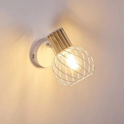 Koler Wandleuchte Weiß, 1-flammig -Lampe Verkäufe koler wandleuchte h3320112 11