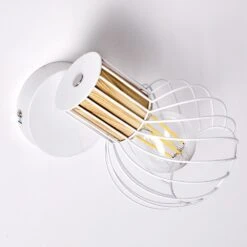 Koler Wandleuchte Weiß, 1-flammig -Lampe Verkäufe koler wandleuchte h3320112 5
