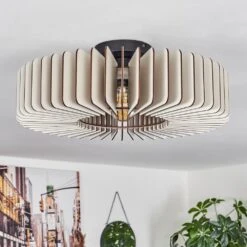 Konbongou Deckenleuchte Schwarz, 1-flammig -Lampe Verkäufe konbongou deckenleuchte h3647882 11