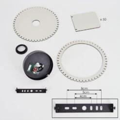 Konbongou Deckenleuchte Schwarz, 1-flammig -Lampe Verkäufe konbongou deckenleuchte h3647882 4