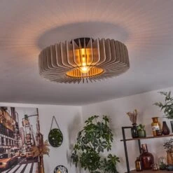 Konbongou Deckenleuchte Schwarz, 1-flammig -Lampe Verkäufe konbongou deckenleuchte h3647882 8