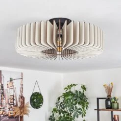 Konbongou Deckenleuchte Schwarz, 1-flammig -Lampe Verkäufe konbongou deckenleuchte h3647882 9