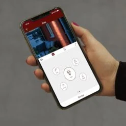 Konstsmide Camera-Smart-Light Außenwandleuchte LED Schwarz, 2-flammig, Bewegungsmelder -Lampe Verkäufe konstsmide camera smart light aussenwandleuchte 7869 750 3