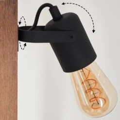 Kouk Stehleuchte Naturfarben, Schwarz, 3-flammig -Lampe Verkäufe kouk stehleuchte h3633229 2