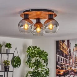 Koyoto Deckenleuchte Glas 15 Cm Naturfarben, Schwarz, 3-flammig 18 Koyoto Deckenleuchte Glas 15 Cm Naturfarben, Schwarz, 3-flammig -Lampe Verkäufe koyoto deckenleuchte glas 15 cm h3718919 6