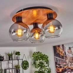 Koyoto Deckenleuchte Glas 15 Cm Naturfarben, Schwarz, 3-flammig 20 Koyoto Deckenleuchte Glas 15 Cm Naturfarben, Schwarz, 3-flammig -Lampe Verkäufe koyoto deckenleuchte glas 15 cm h3718919 8