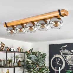 Koyoto Deckenleuchte Glas 15 Cm Naturfarben, Schwarz, 5-flammig -Lampe Verkäufe koyoto deckenleuchte glas 15 cm h3818596 11