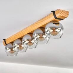 Koyoto Deckenleuchte Glas 15 Cm Naturfarben, Schwarz, 5-flammig -Lampe Verkäufe koyoto deckenleuchte glas 15 cm h3818596 7