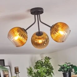 Koyoto Deckenleuchte Glas 15 Cm Gold, Klar, 3-flammig -Lampe Verkäufe koyoto deckenleuchte glas 15 cm h3884577 10