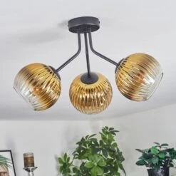 Koyoto Deckenleuchte Glas 15 Cm Gold, Klar, 3-flammig -Lampe Verkäufe koyoto deckenleuchte glas 15 cm h3884577 13