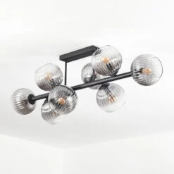 Koyoto Deckenleuchte Glas 15 Cm Klar, Rauchfarben, 8-flammig -Lampe Verkäufe koyoto deckenleuchte glas 15 cm h3900765 7