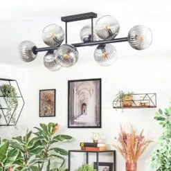 Koyoto Deckenleuchte Glas 15 Cm Klar, Rauchfarben, 8-flammig -Lampe Verkäufe koyoto deckenleuchte glas 15 cm h3900765 9