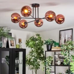 Koyoto Deckenleuchte Glas 15 Cm Kupferfarben, 6-flammig -Lampe Verkäufe koyoto deckenleuchte glas 15 cm h3959350 10