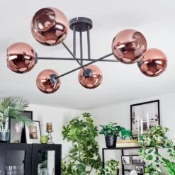 Koyoto Deckenleuchte Glas 15 Cm Kupferfarben, 6-flammig -Lampe Verkäufe koyoto deckenleuchte glas 15 cm h3959350 11