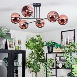 Koyoto Deckenleuchte Glas 15 Cm Kupferfarben, 6-flammig -Lampe Verkäufe koyoto deckenleuchte glas 15 cm h3959350 9