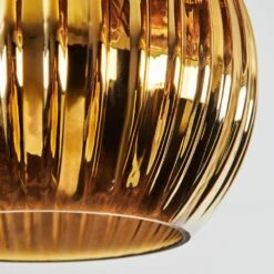 Koyoto Deckenleuchte Glas 15 Cm Blau, Gold, Kupferfarben, 5-flammig -Lampe Verkäufe koyoto deckenleuchte glas 15 cm h3964880 5