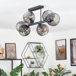 Koyoto Deckenleuchte Glas 15 Cm Rauchfarben, 6-flammig -Lampe Verkäufe koyoto deckenleuchte glas 15 cm h3979068 13