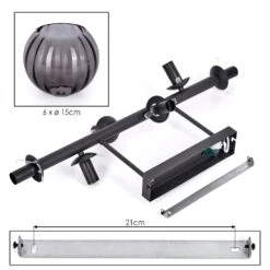 Koyoto Deckenleuchte Glas 15 Cm Rauchfarben, 6-flammig -Lampe Verkäufe koyoto deckenleuchte glas 15 cm h3979068 4