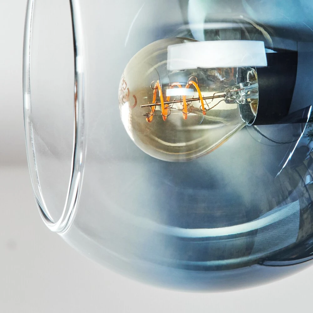 Koyoto Deckenleuchte Glas 15 Cm Blau, Gold, Klar, Kupferfarben, 4-flammig 8 Koyoto Deckenleuchte Glas 15 Cm Blau, Gold, Klar, Kupferfarben, 4-flammig – Bild 6