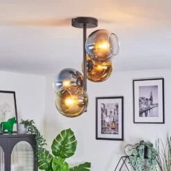 Koyoto Deckenleuchte Glas 15 Cm Blau, Gold, Grün, Klar, 4-flammig -Lampe Verkäufe koyoto deckenleuchte glas 15 cm h9021339 6