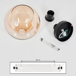 Koyoto Deckenleuchte Glas 20 Cm Bernsteinfarben, 1-flammig -Lampe Verkäufe koyoto deckenleuchte glas 20 cm h3625309 4