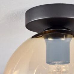 Koyoto Deckenleuchte Glas 20 Cm Bernsteinfarben, 1-flammig -Lampe Verkäufe koyoto deckenleuchte glas 20 cm h3625309 5