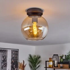 Koyoto Deckenleuchte Glas 20 Cm Bernsteinfarben, 1-flammig -Lampe Verkäufe koyoto deckenleuchte glas 20 cm h3625309 6