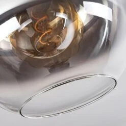 Koyoto Deckenleuchte Glas 30 Cm Chrom, Klar, Rauchfarben, 1-flammig -Lampe Verkäufe koyoto deckenleuchte glas 30 cm h3626375 5