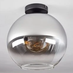 Koyoto Deckenleuchte Glas 30 Cm Chrom, Klar, Rauchfarben, 1-flammig -Lampe Verkäufe koyoto deckenleuchte glas 30 cm h3626375 7