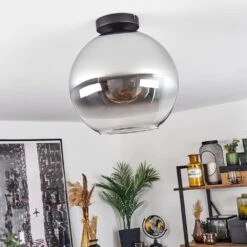 Koyoto Deckenleuchte Glas 30 Cm Chrom, Klar, Rauchfarben, 1-flammig -Lampe Verkäufe koyoto deckenleuchte glas 30 cm h3626375 9