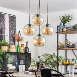 Koyoto Hängeleuchte 20 Cm Bernsteinfarben, 4-flammig -Lampe Verkäufe koyoto haengeleuchte 20 cm h3833186 11