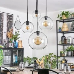 Koyoto Hängeleuchte Glas 15 Cm, 20 Cm, 25 Cm, 30 Cm Klar, 4-flammig -Lampe Verkäufe koyoto haengeleuchte glas 15 cm 20 cm 25 cm 30 cm h3958407 11