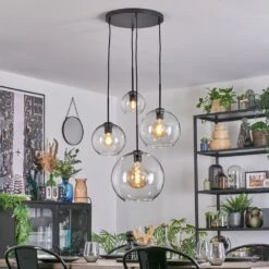 Koyoto Hängeleuchte Glas 15 Cm, 20 Cm, 25 Cm, 30 Cm Klar, 4-flammig -Lampe Verkäufe koyoto haengeleuchte glas 15 cm 20 cm 25 cm 30 cm h3958407 8