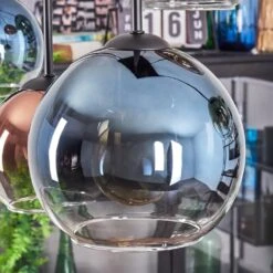 Koyoto Hängeleuchte Glas 15 Cm, 20 Cm Blau, Grün, Klar, Kupferfarben, 6-flammig -Lampe Verkäufe koyoto haengeleuchte glas 15 cm 20 cm h9016502 2