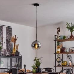 Koyoto Hängeleuchte Glas 20 Cm Chrom, Klar, Rauchfarben, 1-flammig -Lampe Verkäufe koyoto haengeleuchte glas 20 cm h3622995 8