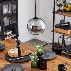 Koyoto Hängeleuchte Glas 20 Cm Chrom, Klar, Rauchfarben, 1-flammig -Lampe Verkäufe koyoto haengeleuchte glas 20 cm h3622995 9