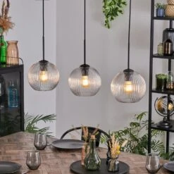 Koyoto Hängeleuchte Glas 20 Cm Klar, 3-flammig -Lampe Verkäufe koyoto haengeleuchte glas 20 cm h3871812 6