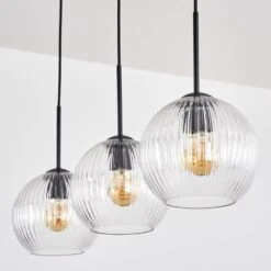 Koyoto Hängeleuchte Glas 20 Cm Klar, 3-flammig -Lampe Verkäufe koyoto haengeleuchte glas 20 cm h3871812 7